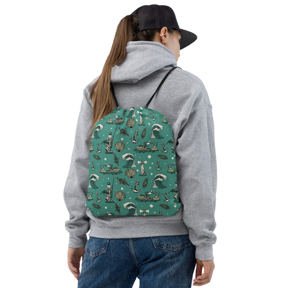 Sea of Cortez Drawstring bag