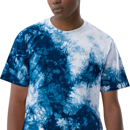 Clasicco Embroidered Oversized tie-dye t-shirt