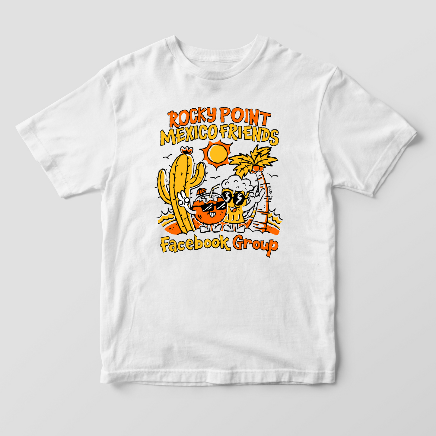 JUST DROPPED! Rocky Point México Cacti Friends Tee