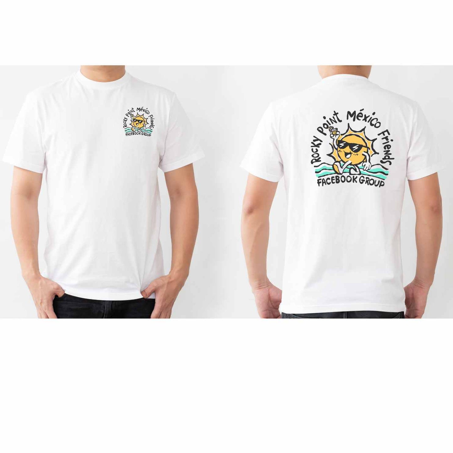 Rocky Point Friends Two-Sided Print Tees