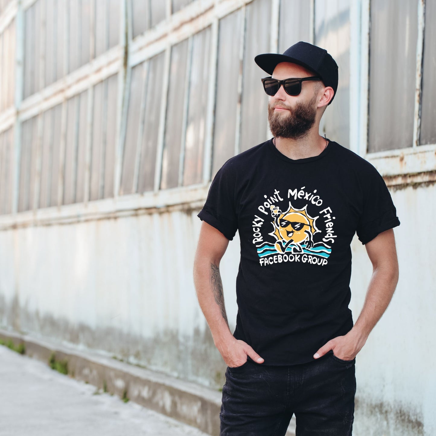 Sunny Day Rocky Point México Friends Unisex T-shirt