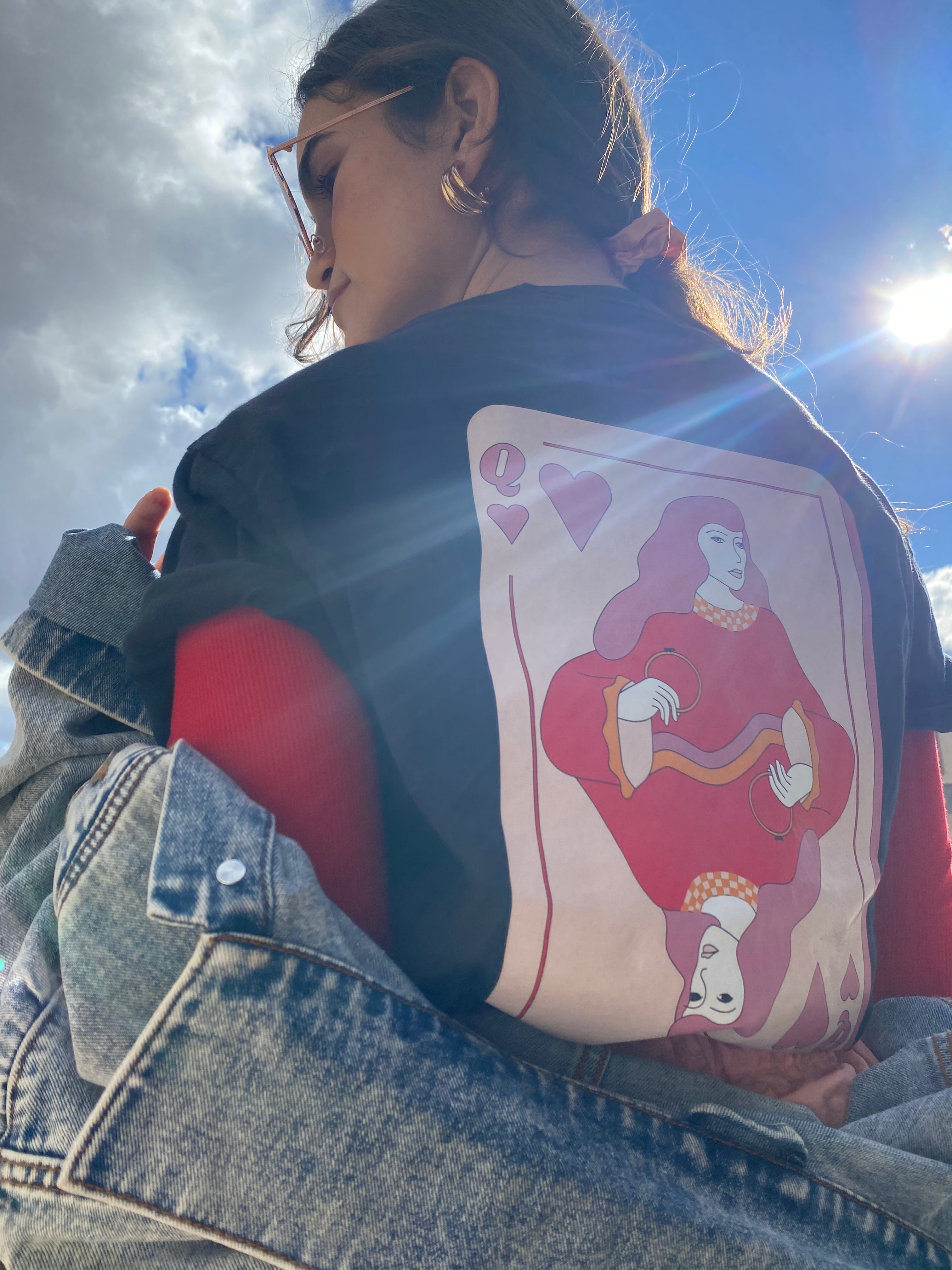 Queen of Hearts Street Wear Tshirt