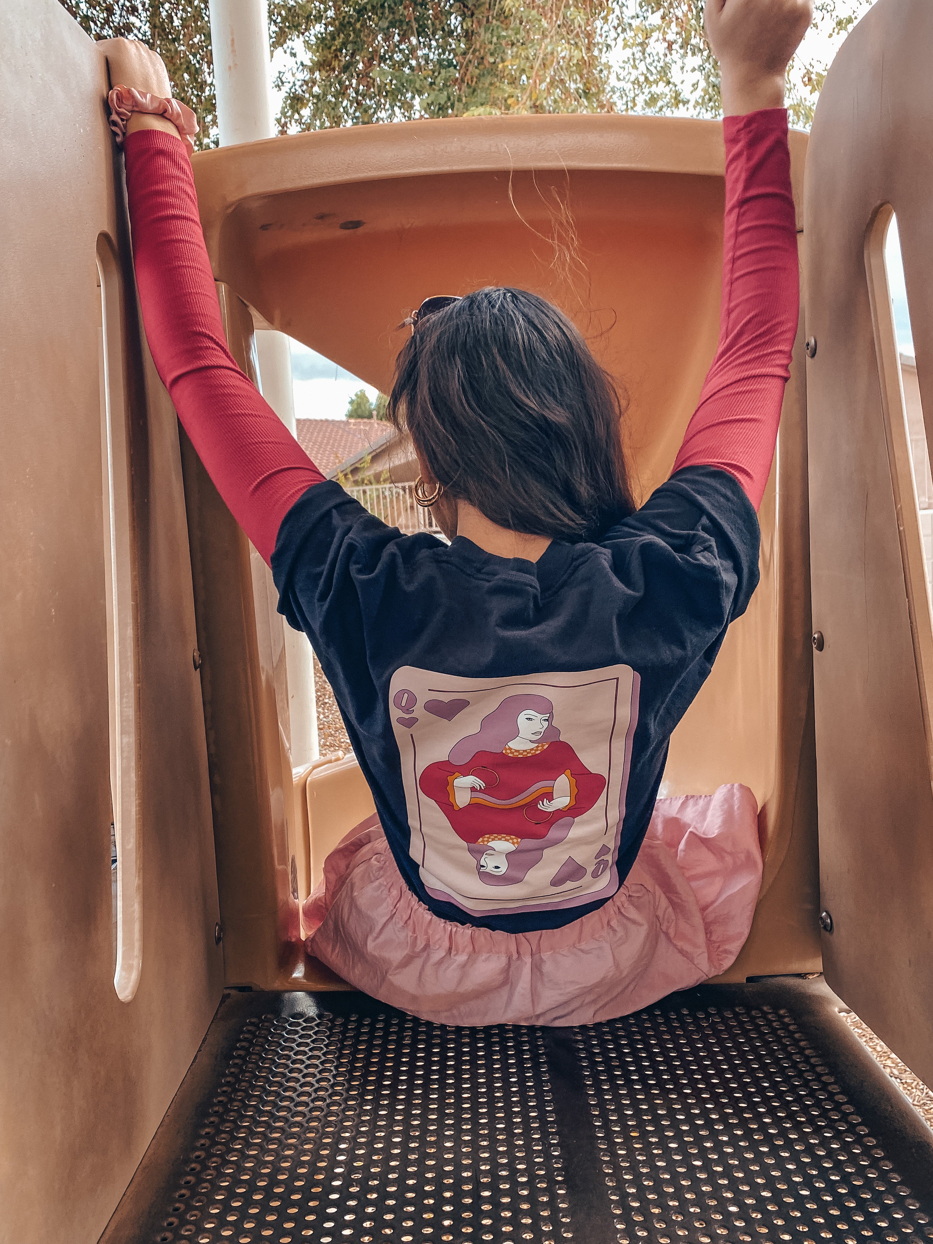 Queen of Hearts Street Wear Tshirt
