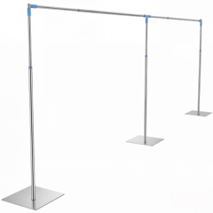 BreezeHug adjustable backdrop stand, 10 x 20 ft