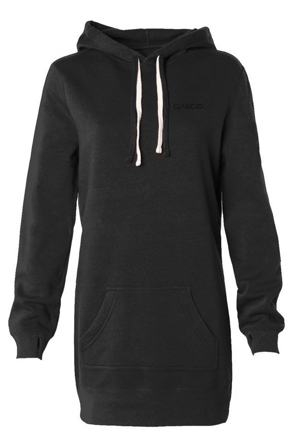 Clasicco Hooded Sweatshirt Dress
