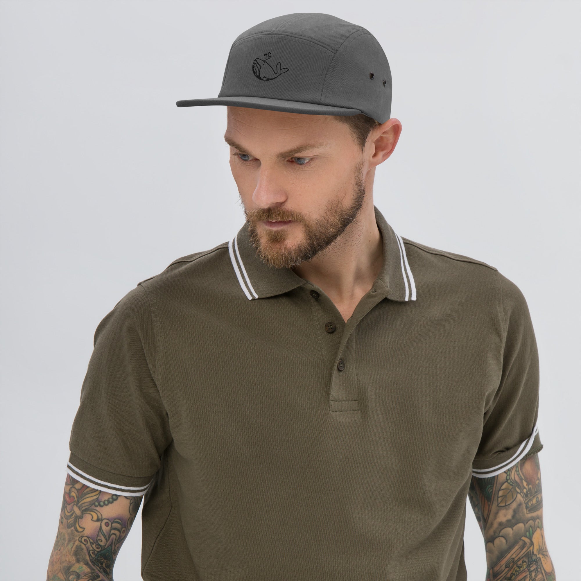 Black Stitch Ballenita NFT Five Panel Cap