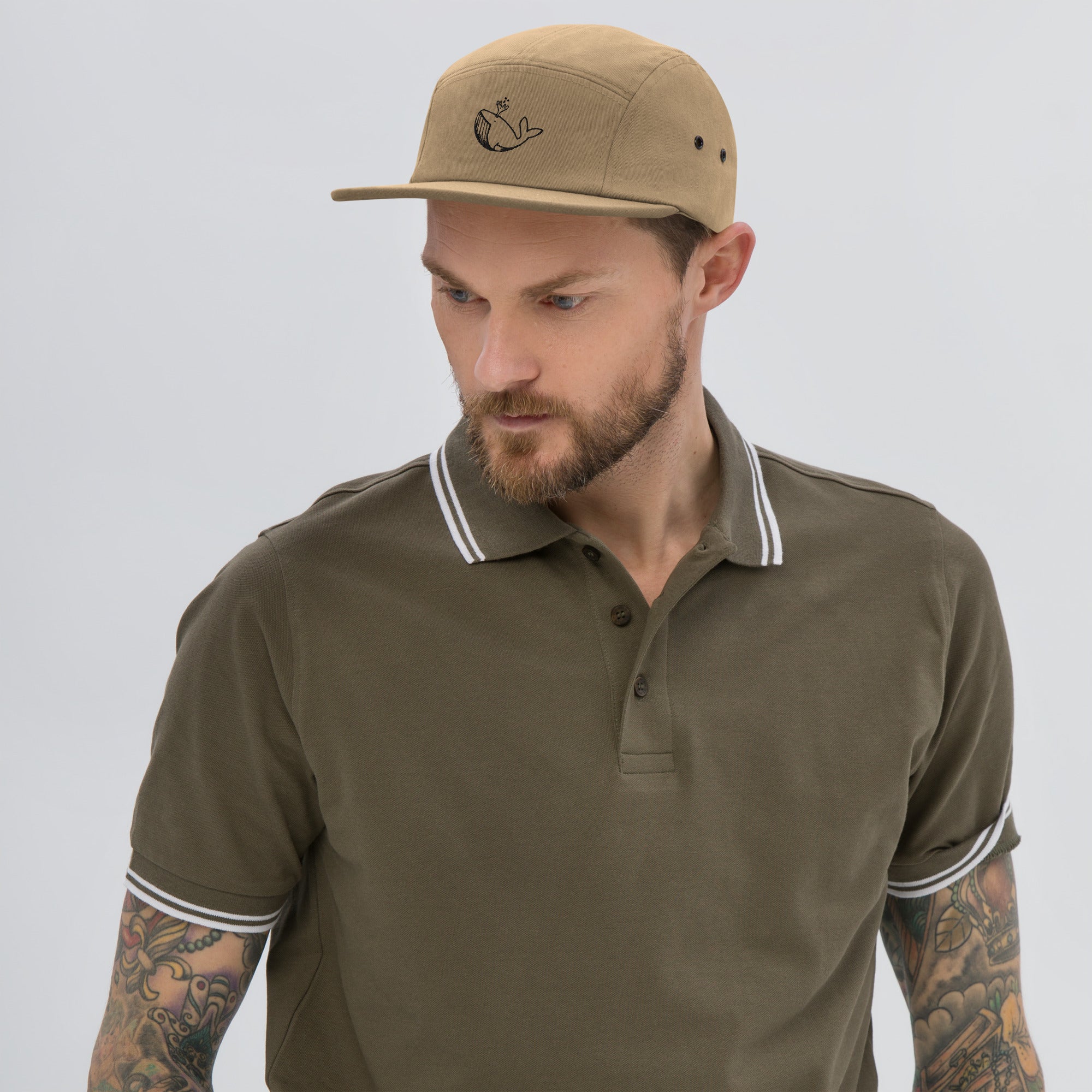Black Stitch Ballenita NFT Five Panel Cap