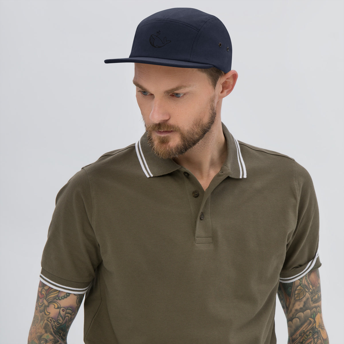 Black Stitch Ballenita NFT Five Panel Cap