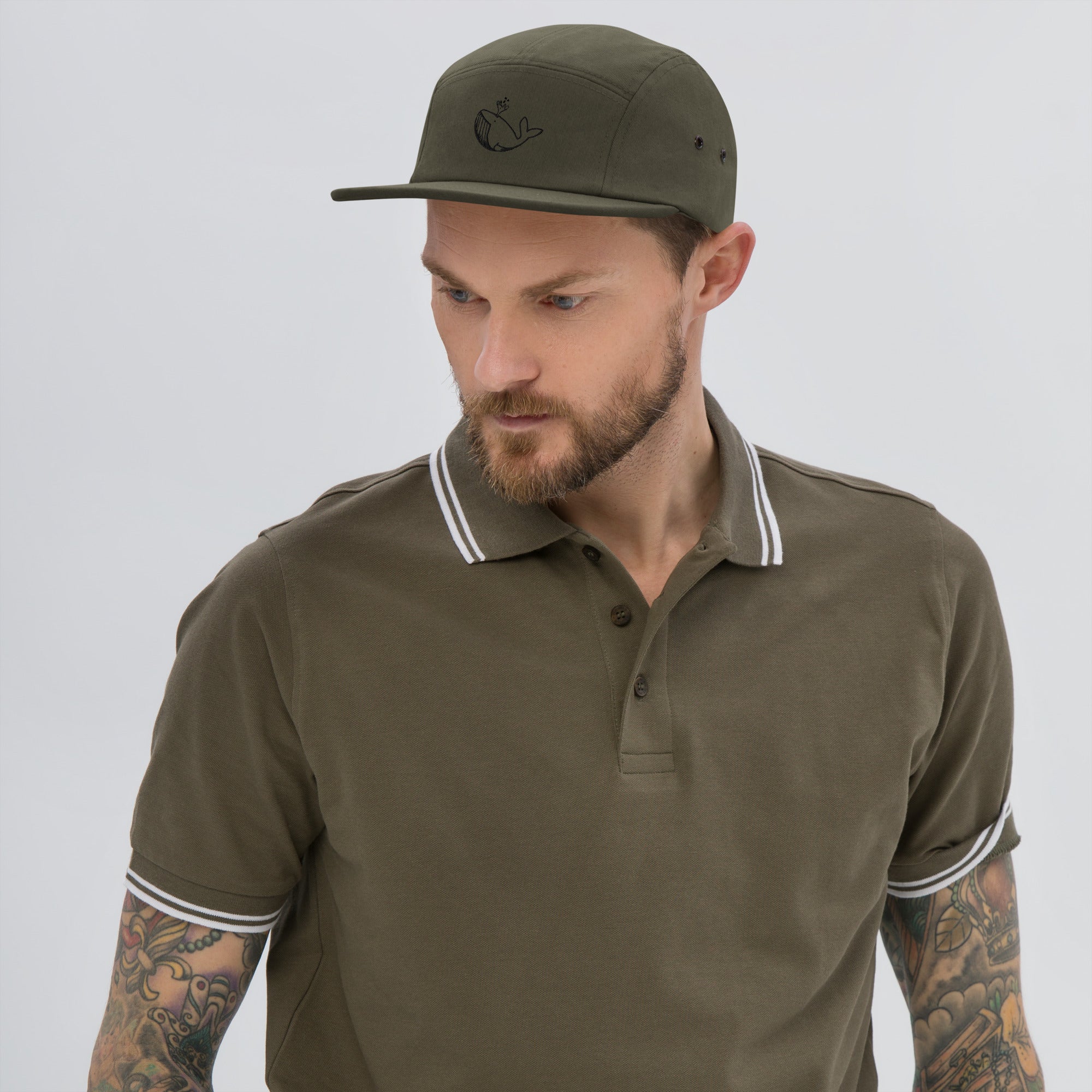 Black Stitch Ballenita NFT Five Panel Cap