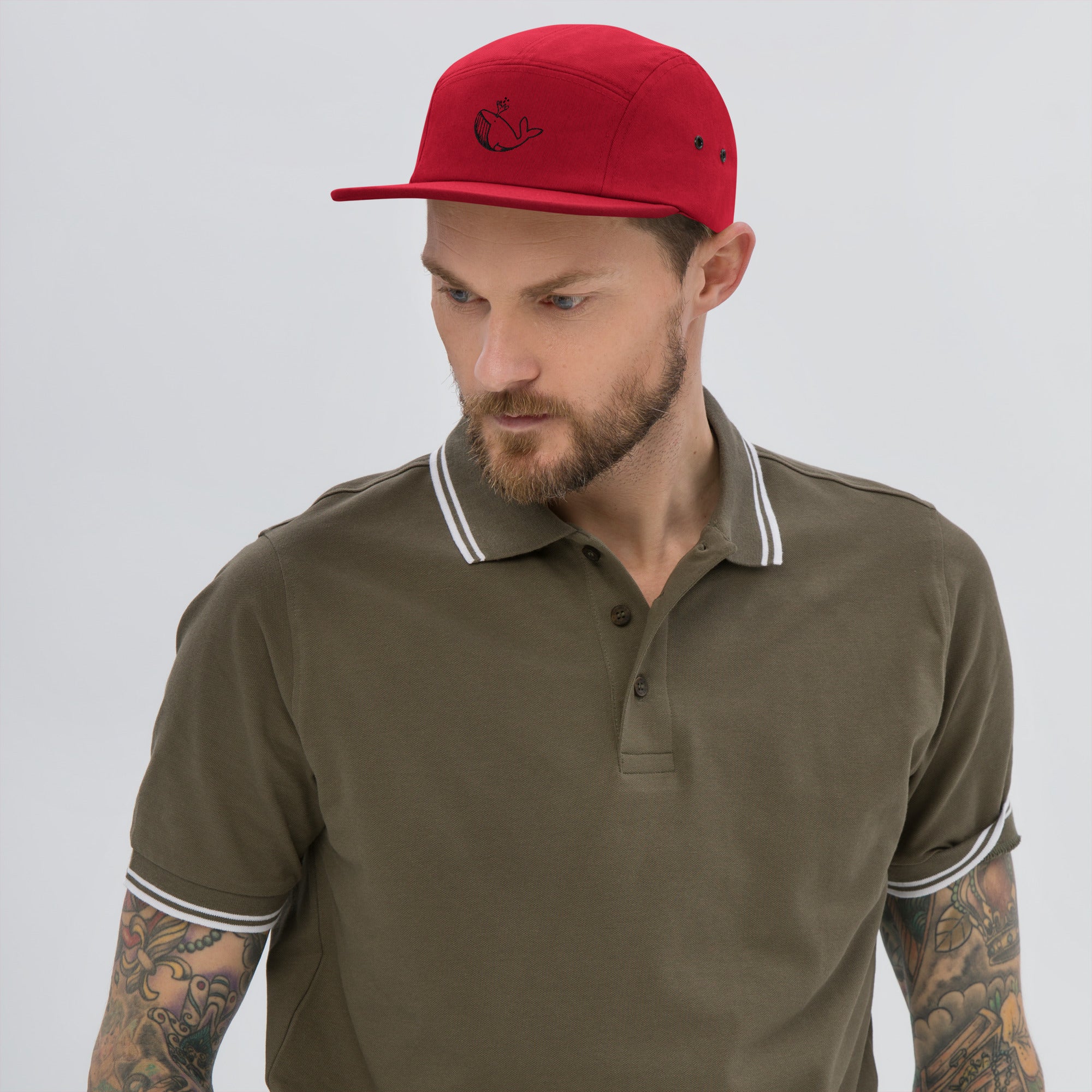 Black Stitch Ballenita NFT Five Panel Cap
