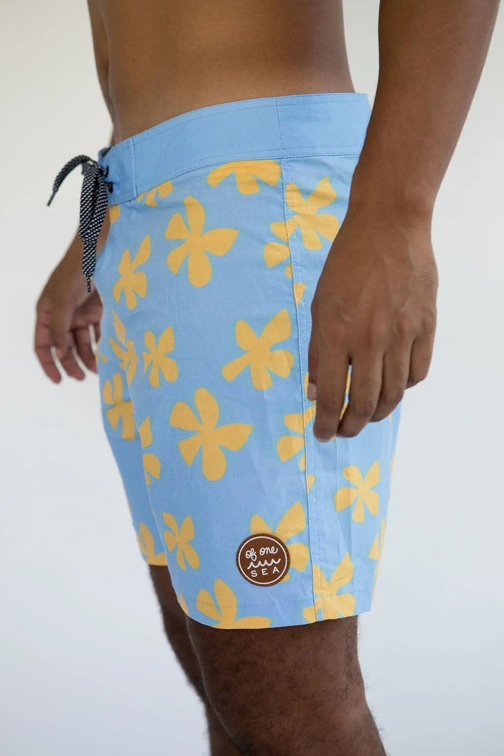 Kids Plumeria Townshorts by Of One Sea