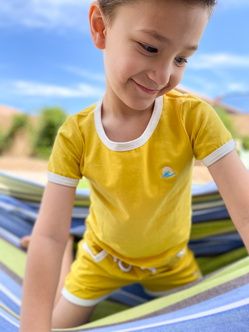 Making Waves Yellow Toddler Set