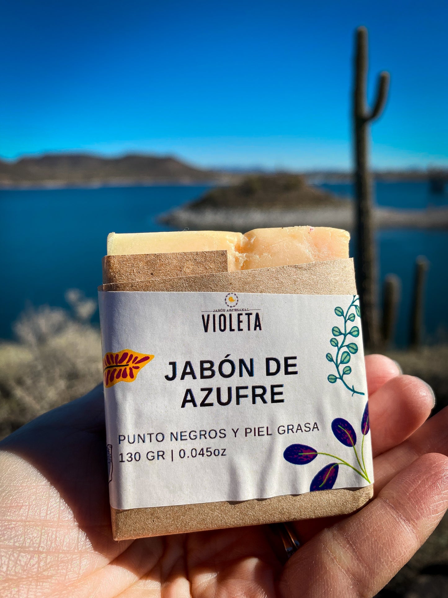 Jabon Violeta Artisanal Soap