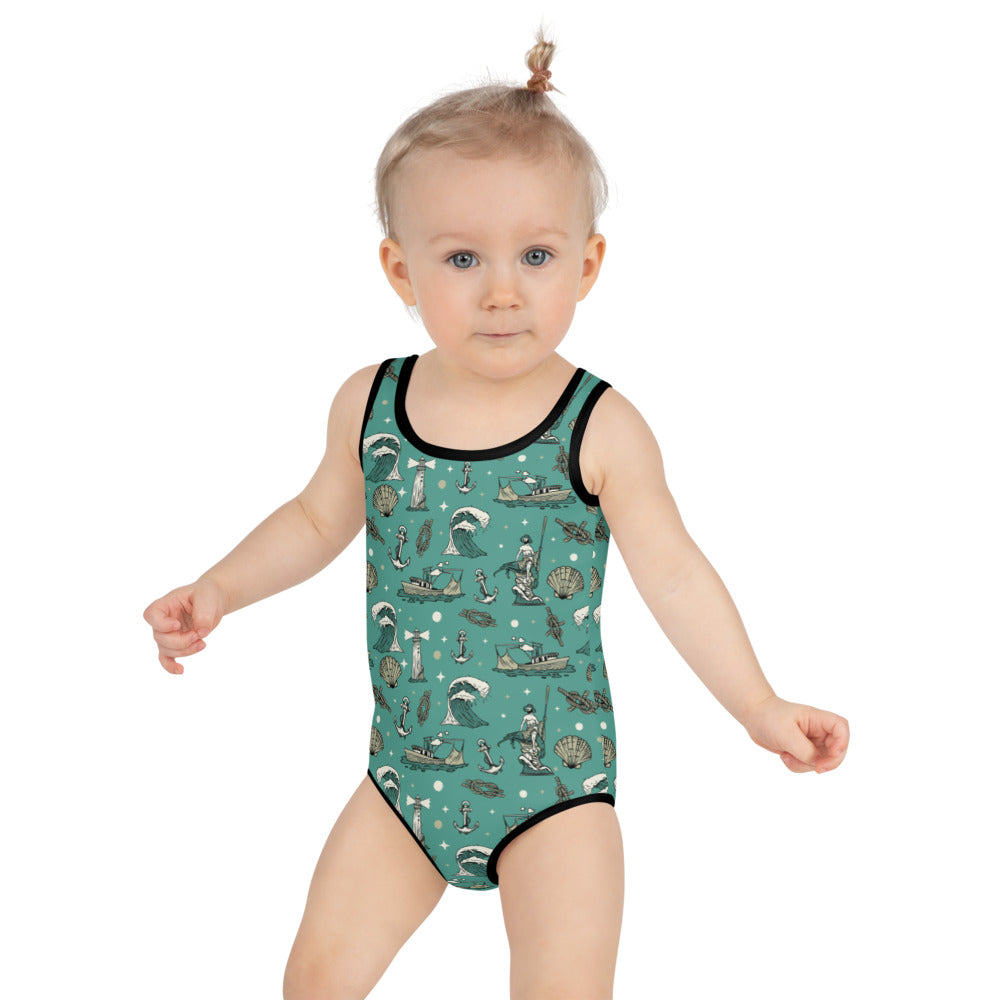 Sea of Cortez Kids Swimsuit