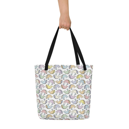 Ballenita NFT All-Over Print Large Tote Bag