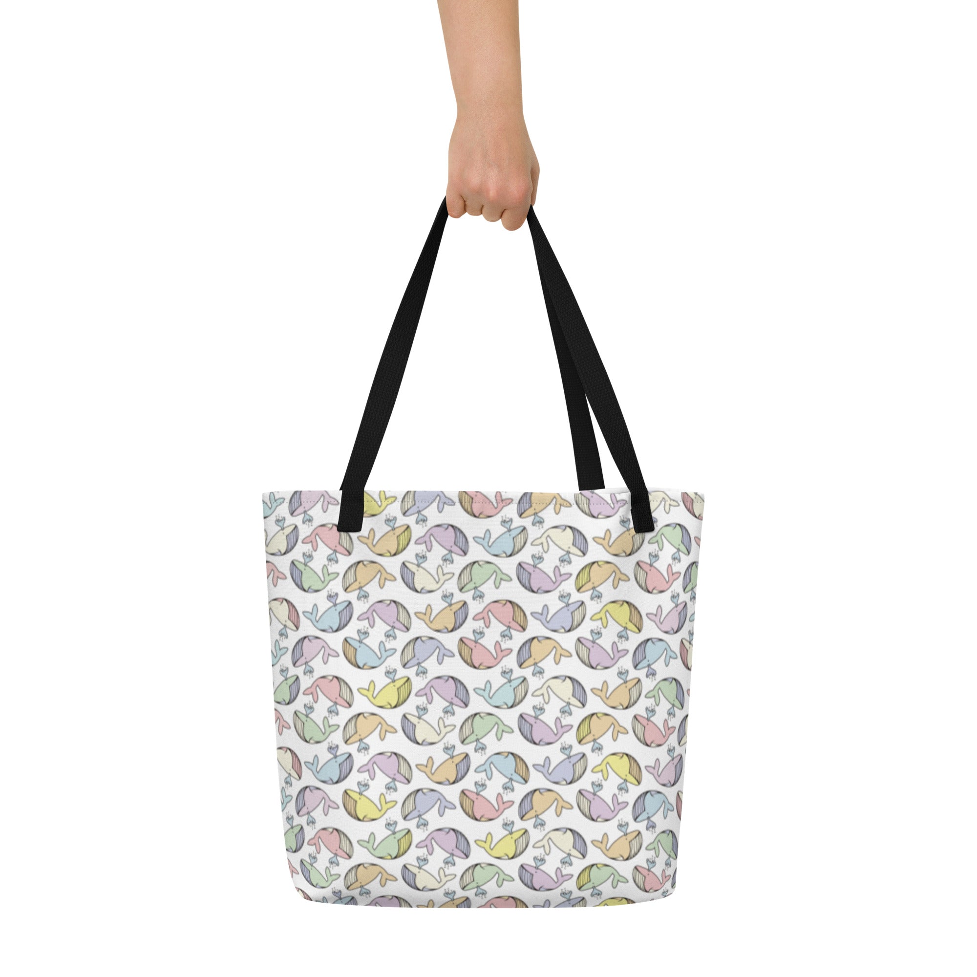 Ballenita NFT All-Over Print Large Tote Bag