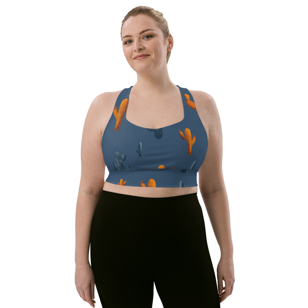 Sonoran Sky Longline sports bra