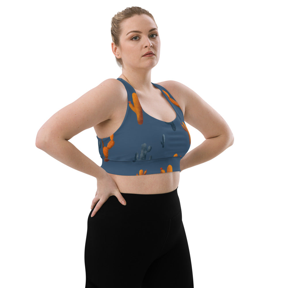 Sonoran Sky Longline sports bra