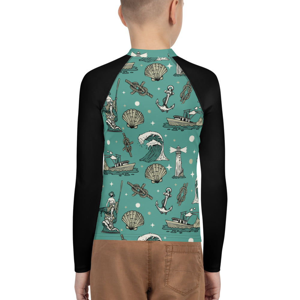 Sea of Cortez Youth Rash Guard