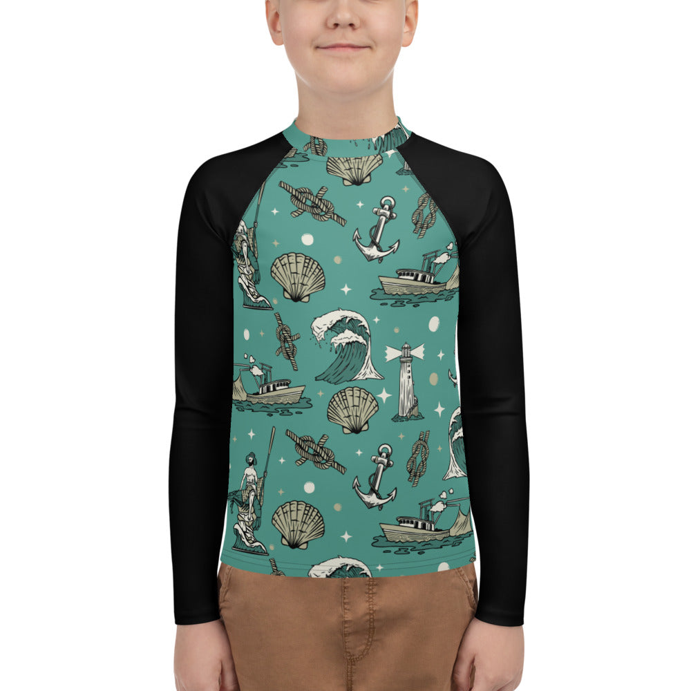 Sea of Cortez Youth Rash Guard