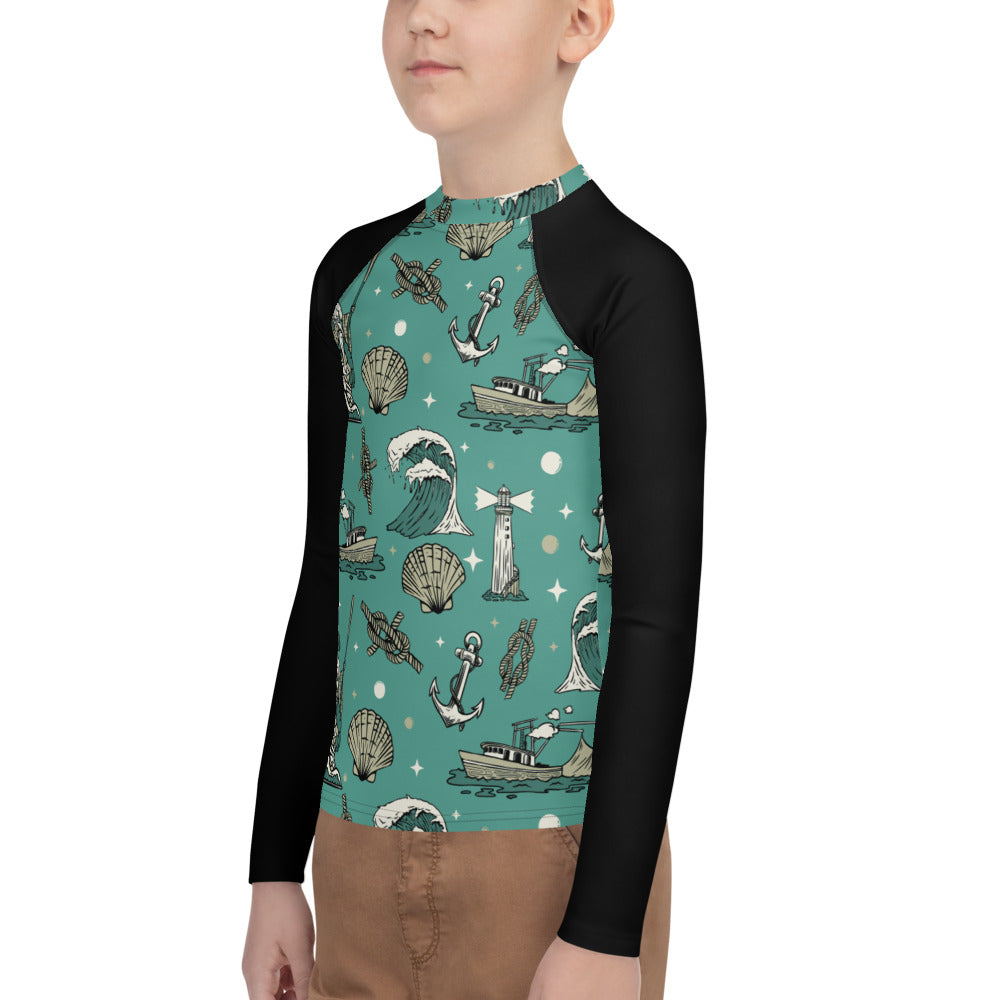 Sea of Cortez Youth Rash Guard