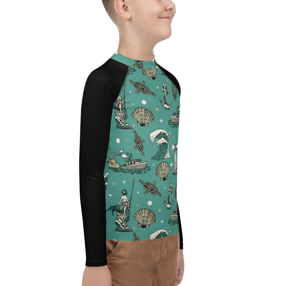 Sea of Cortez Youth Rash Guard