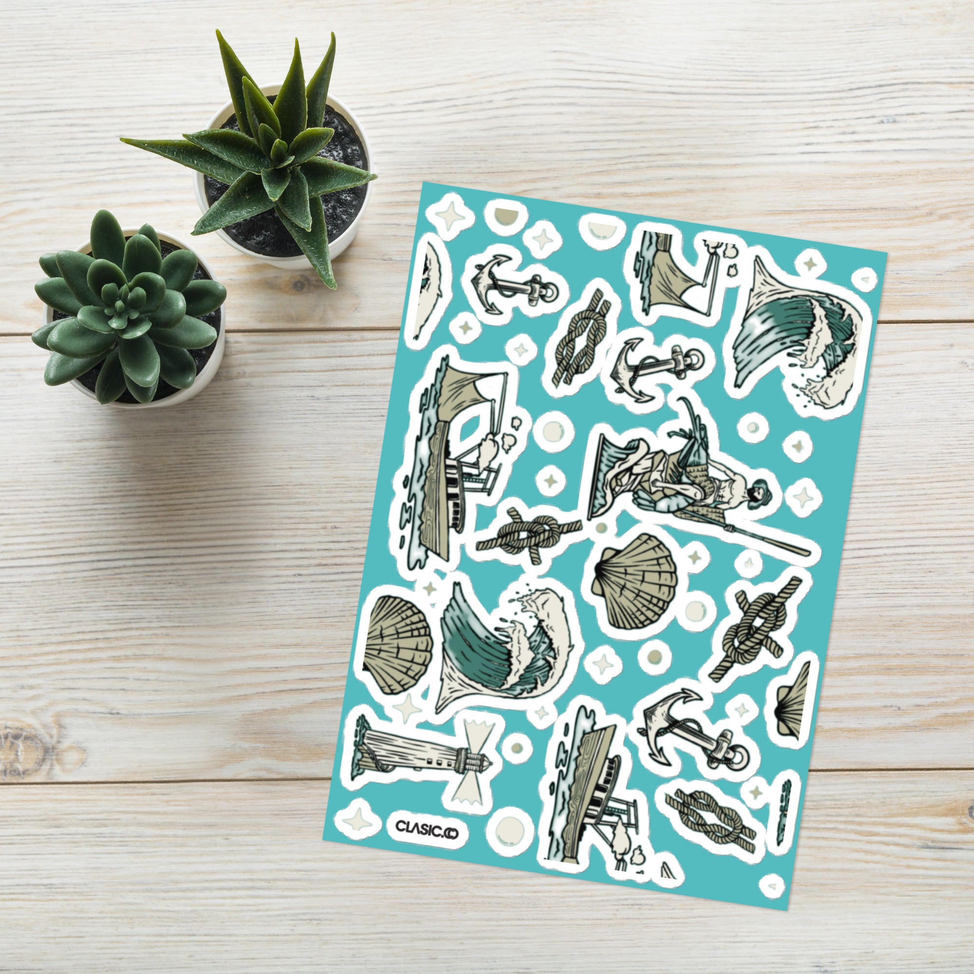 Sea of Cortez Sticker sheet