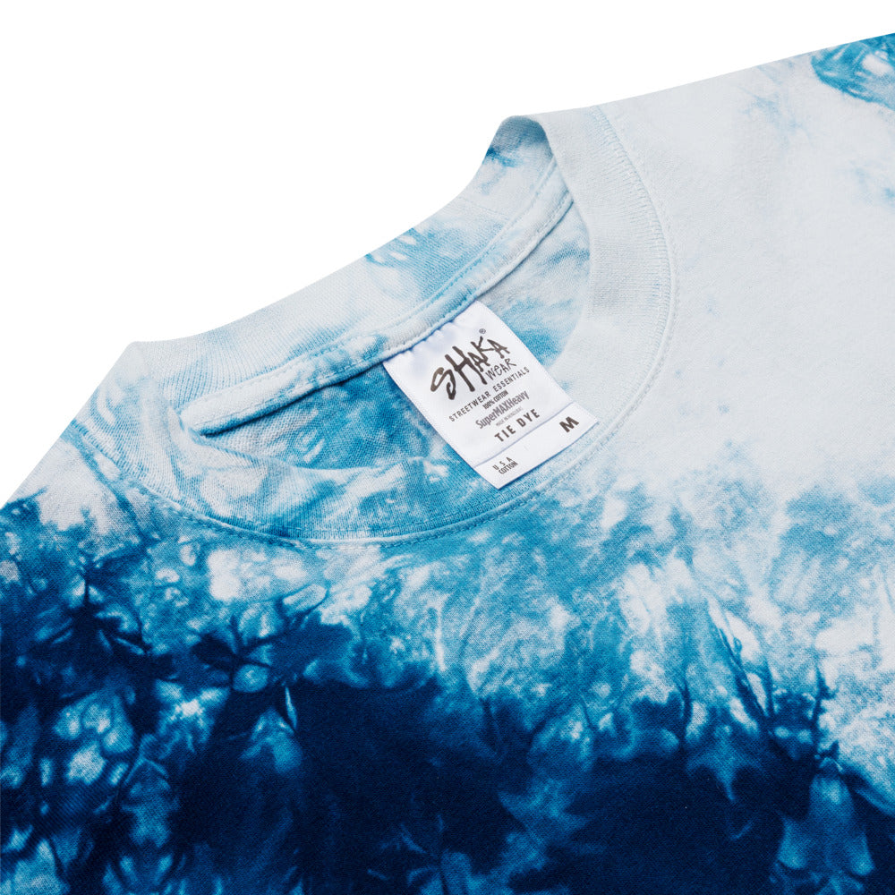 Clasicco Embroidered Oversized tie-dye t-shirt