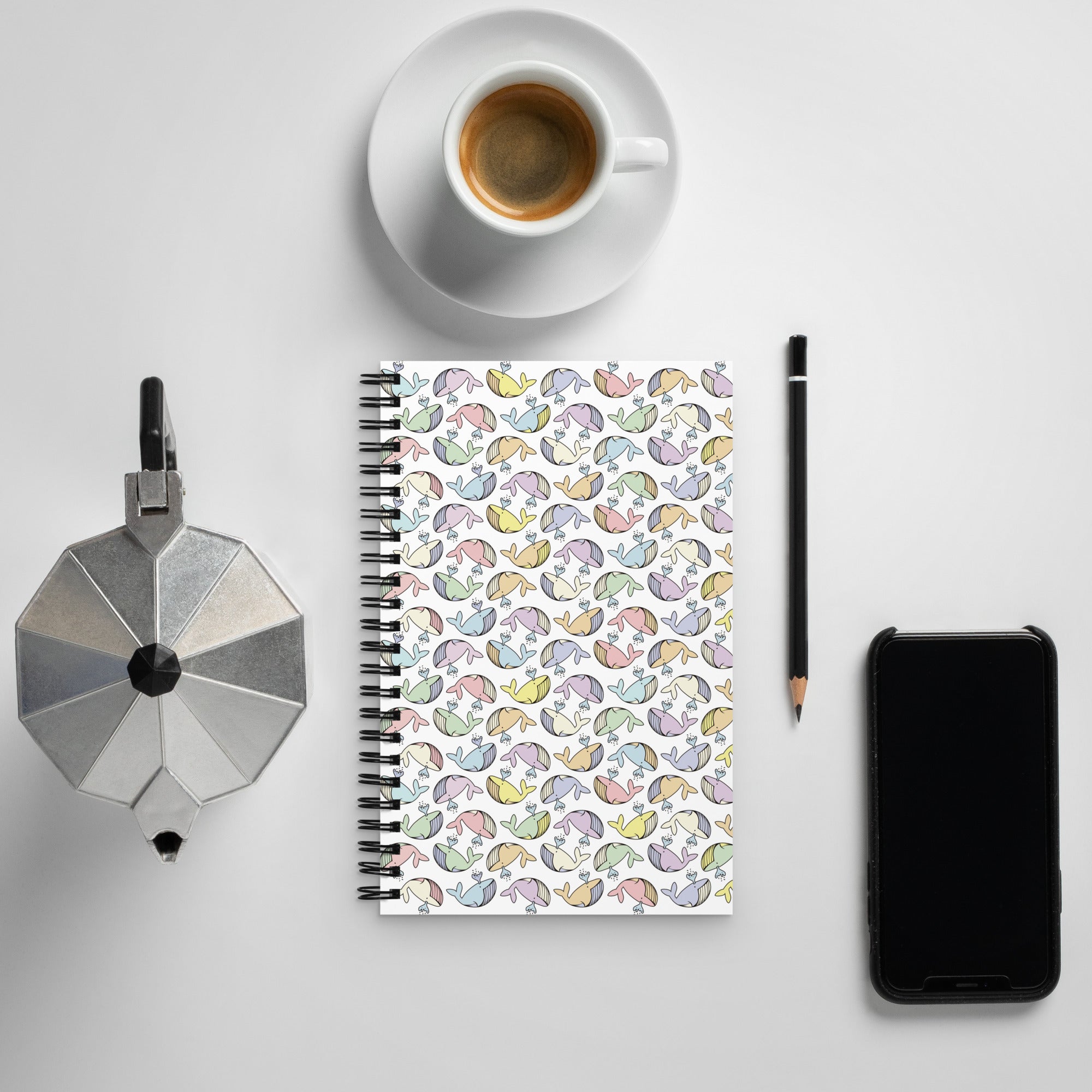 Ballenita NFT Spiral notebook