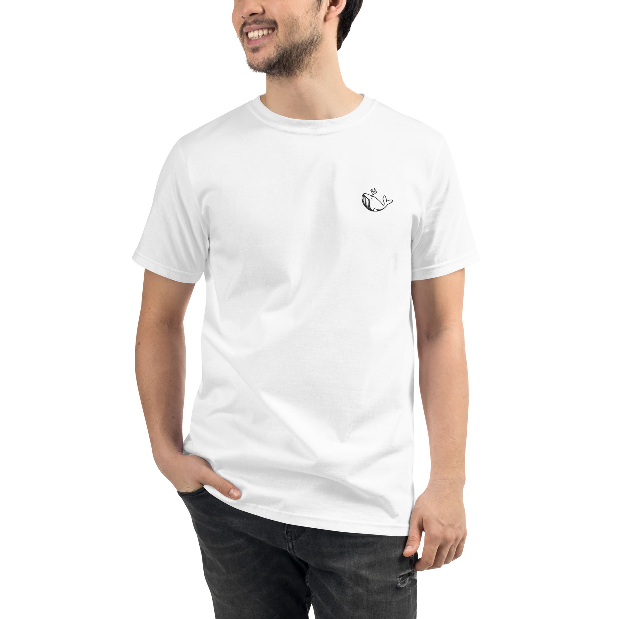 Black Stitch Ballenita NFT Organic T-Shirt