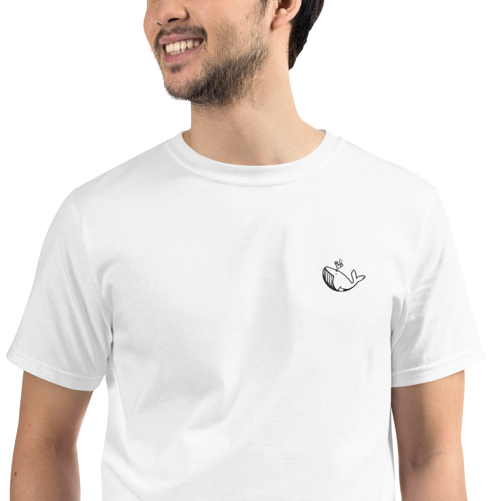 Black Stitch Ballenita NFT Organic T-Shirt