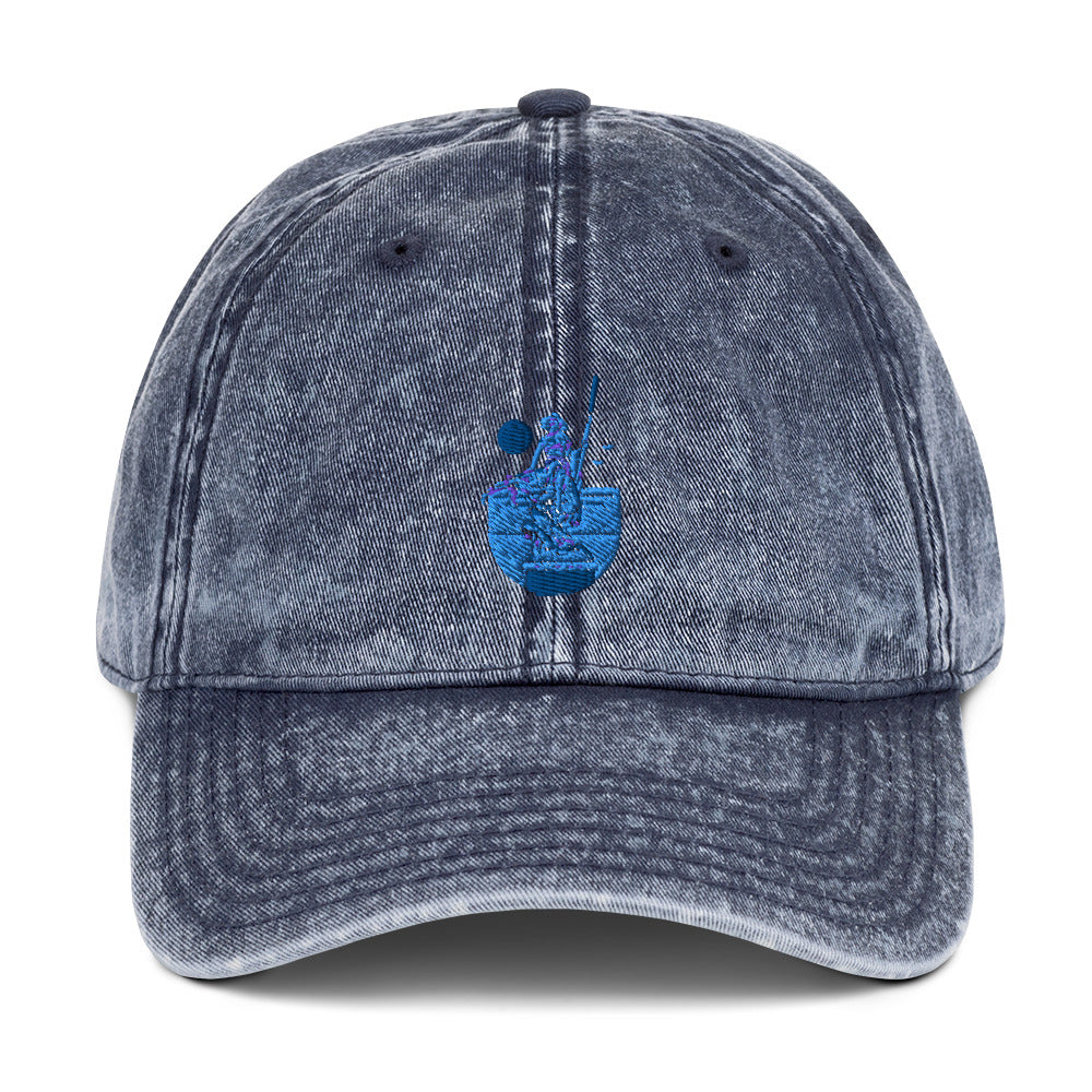Fisherman Vintage Denim Cotton Twill Cap