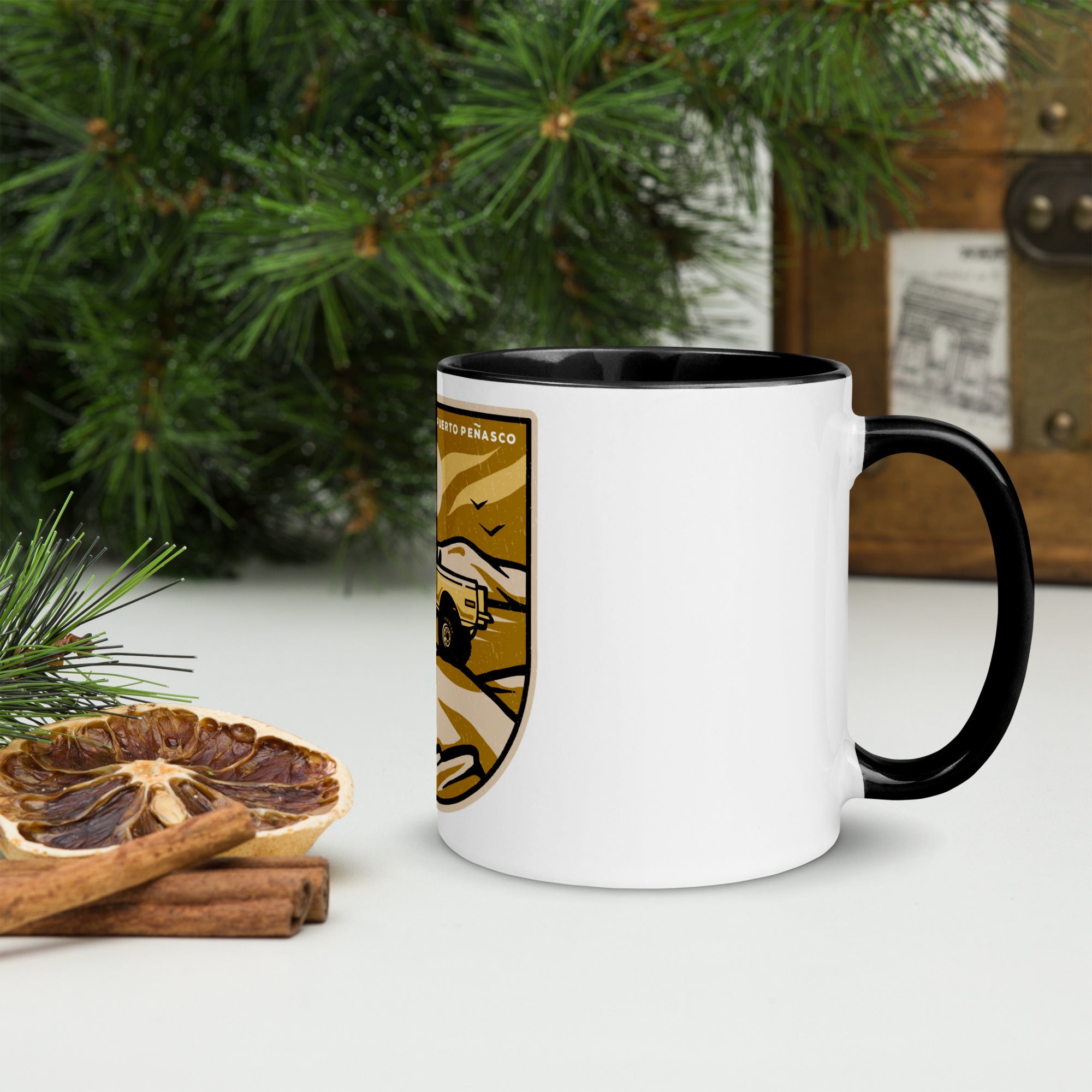 La Blazer Mug with Color Inside