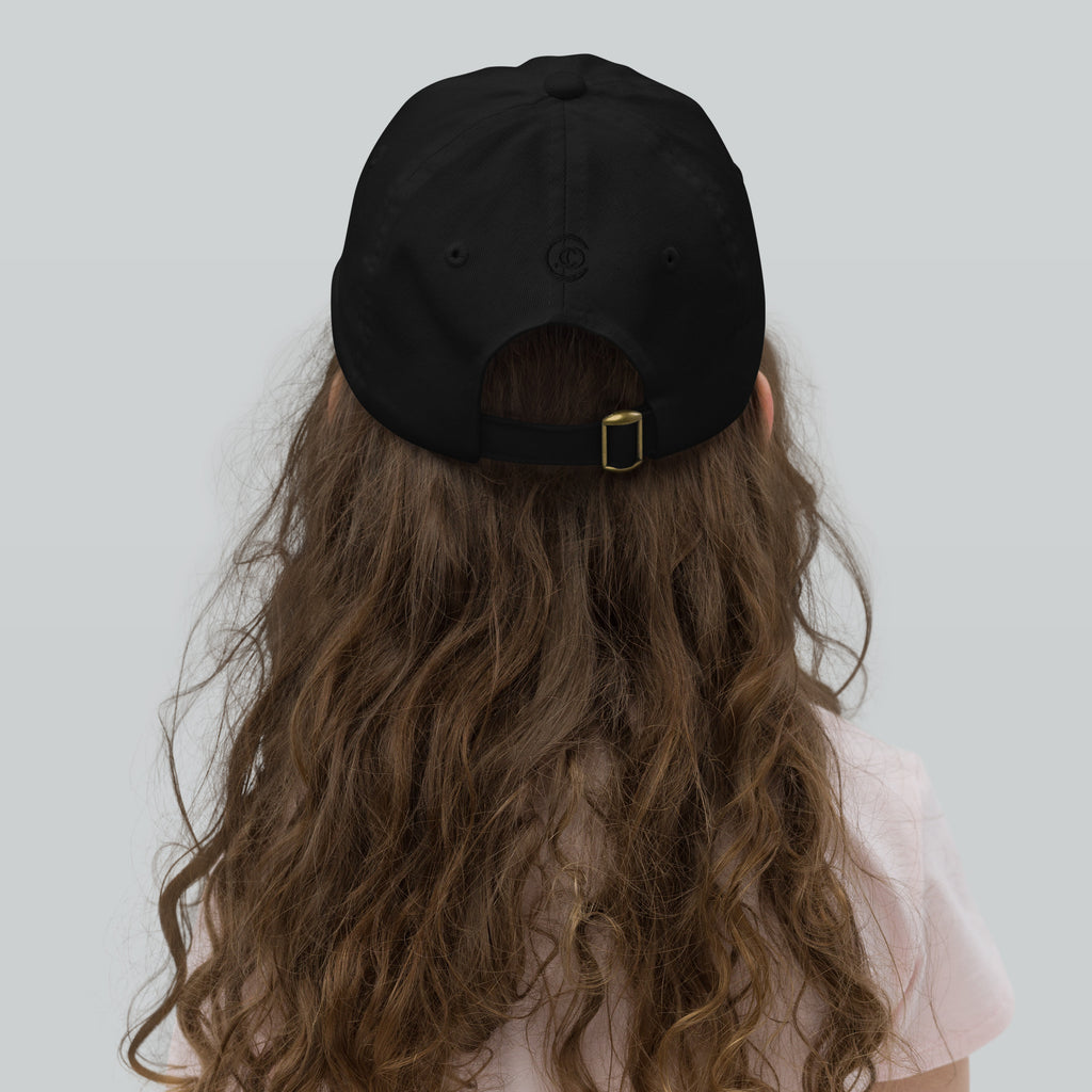 White Stitch Ballenita NFT Youth baseball cap