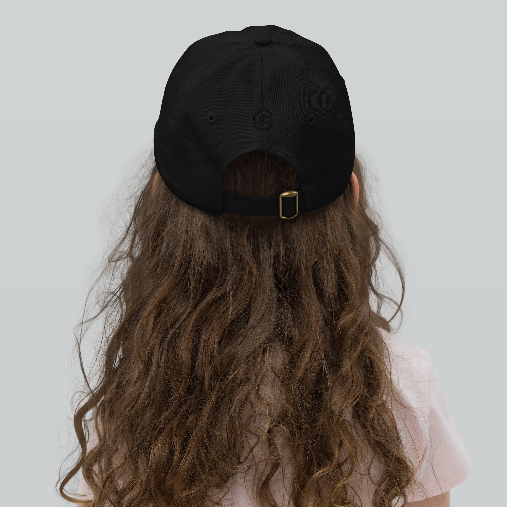 White Stitch Ballenita NFT Youth baseball cap