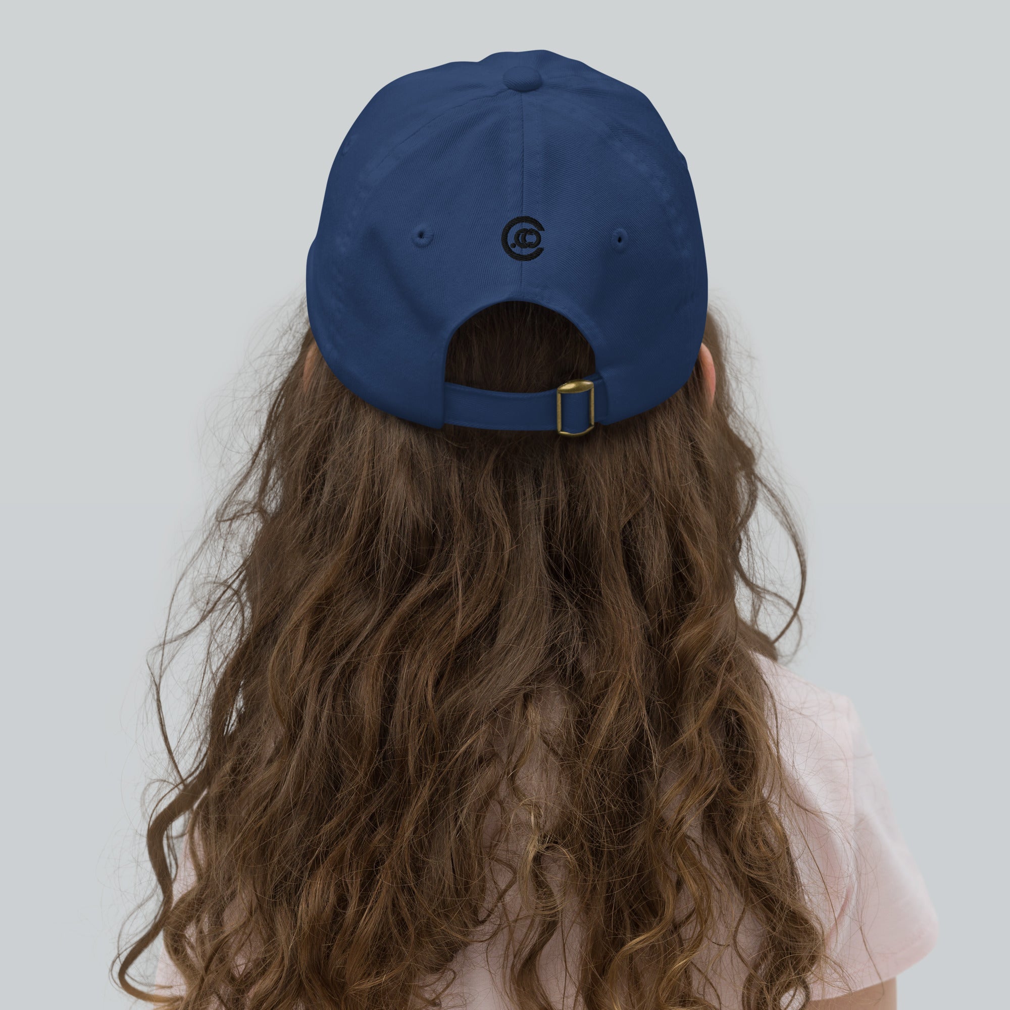 White Stitch Ballenita NFT Youth baseball cap